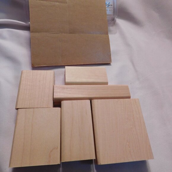 Stampin’ Up! Together Forever Rubber Stamps & Lot of Three Miscellaneous Stamps - Picture 7 of 7